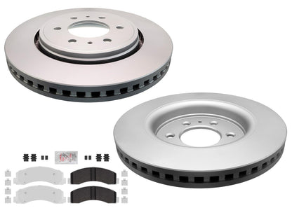 Front Heavy-Duty Off-Road Disc Brake Rotors Pads for Ford F150 2018 2019 2020