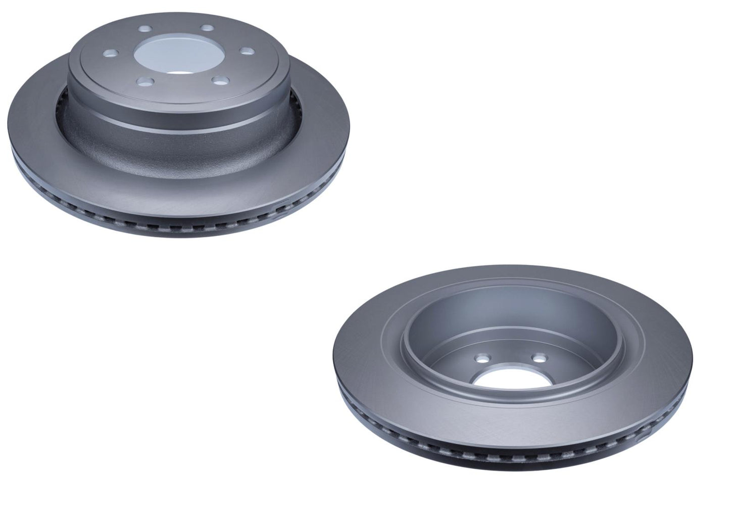 Rear Heavy-Duty Off-Road Disc Brake Rotor & Pad for Ford F150 12-20 Man Prking