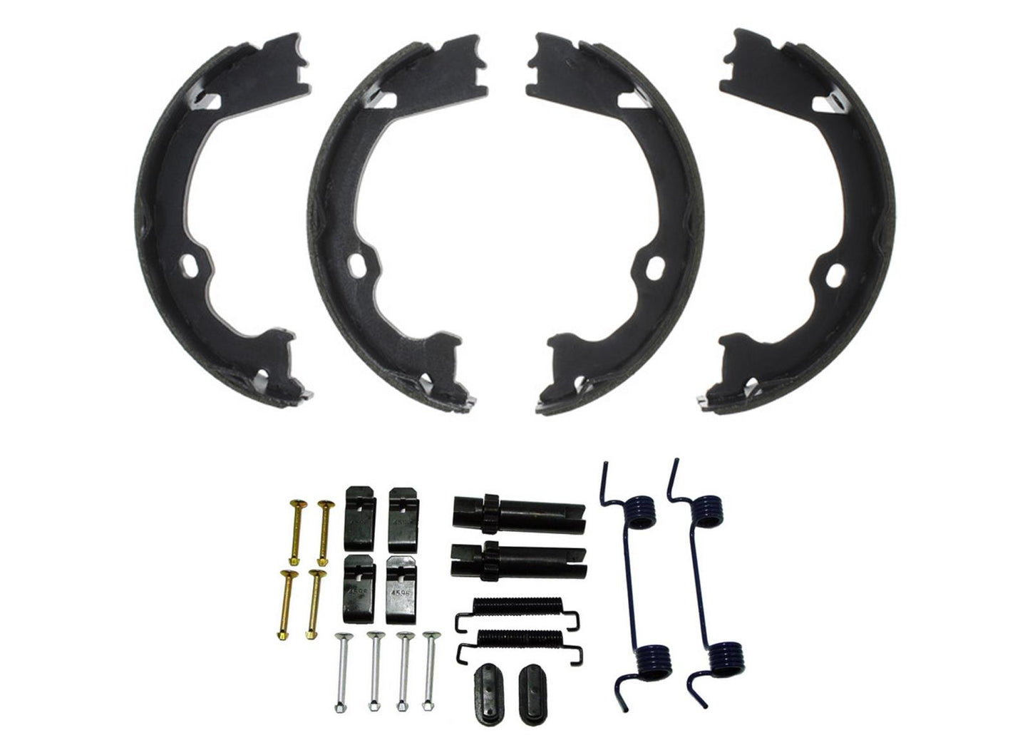 Parking Emergency Brake Shoe W Springs for Ford F150 2012 2013 2015 2019 2020
