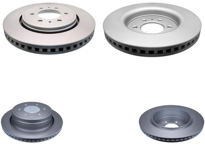 Heavy-Duty Off-Road Disc Brake Rotors Pads for Ford F150 18-20 W Manual Parking