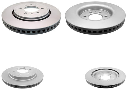 Heavy-Duty Off-Road Disc Brake Rotors Pads for Ford F150 18-20 Electric Parking