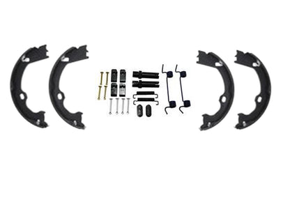 Heavy-Duty Max Galvanized Disc Brake Pads for Ford F150 15-17 W Electric Parking