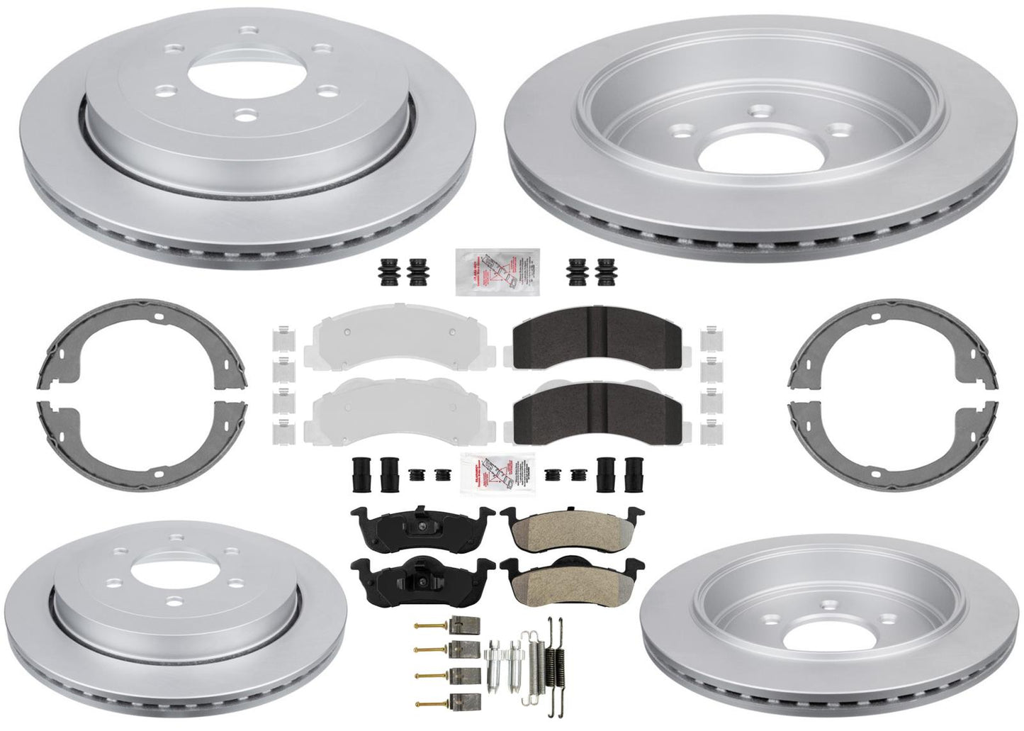 Heavy-Duty Off-Road Disc Brake Rotors & Pads for Ford Expedition 2010 2015 2017