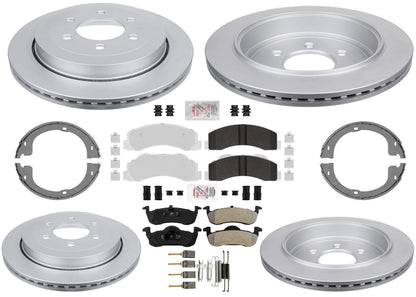 Heavy-Duty Off-Road Disc Brake Rotors & Pads for Ford Expedition 2010 2015 2017