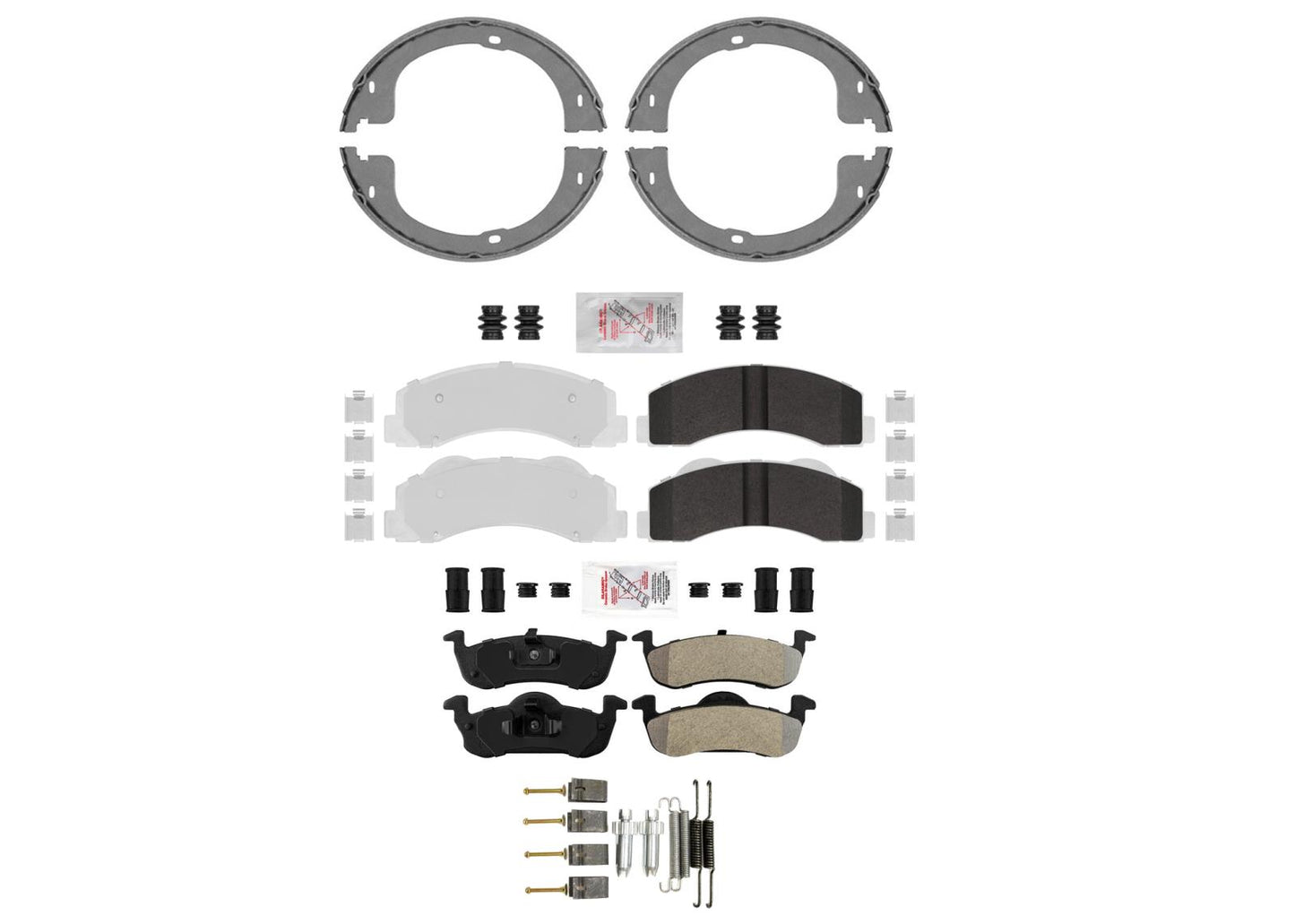 Heavy-Duty Off-Road Disc Brake Rotors & Pads for Ford Expedition 2010 2015 2017