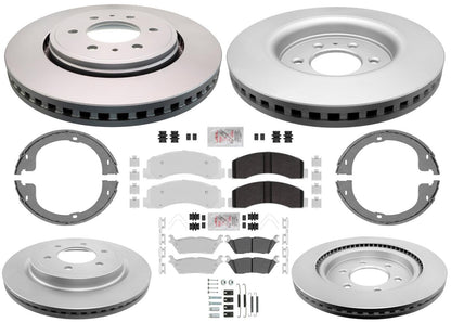 Heavy-Duty Off-Road Disc Brake Rotors Pads for Ford Expedition 2018 2020 2021