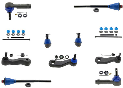 Greaseable Upper Control Arm Ball Joint Out Tie Rod For Chevy Silverado 01-10