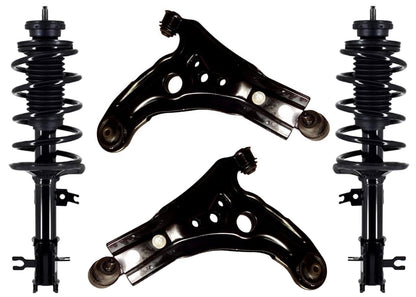 Coil Spring Struts Control Arm Ball Joint Set for Chevrolet Aveo 2004 2007 2011