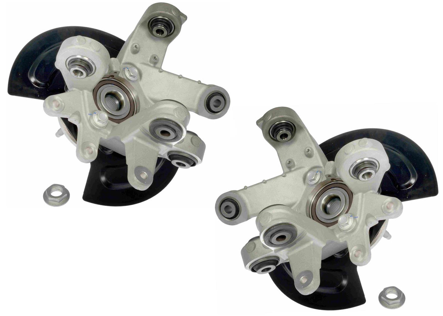 Rear Steering Knuckle & Hub For Ford Explorer 2011 2012 2013 2014 2016 2018 2019