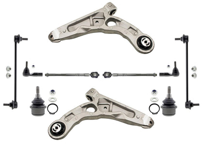 Ft Lower Control Arms Ball Joints Tie Rods for Jeep Cherokee 14-18 All Wheel Dr