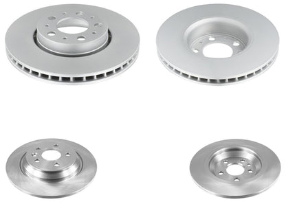 F&R Disc Brake Rotors & Brake Pads For Volvo S80 2007 2008 2009 Front Wheel Drv - Photo 2