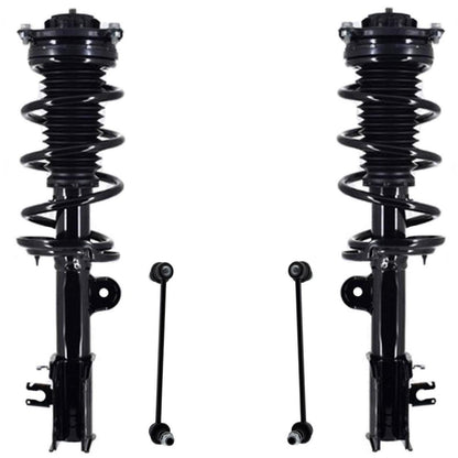 Front Struts & Links For Jeep Compass 17-2021 W/ 9 Speed Automatic transmission