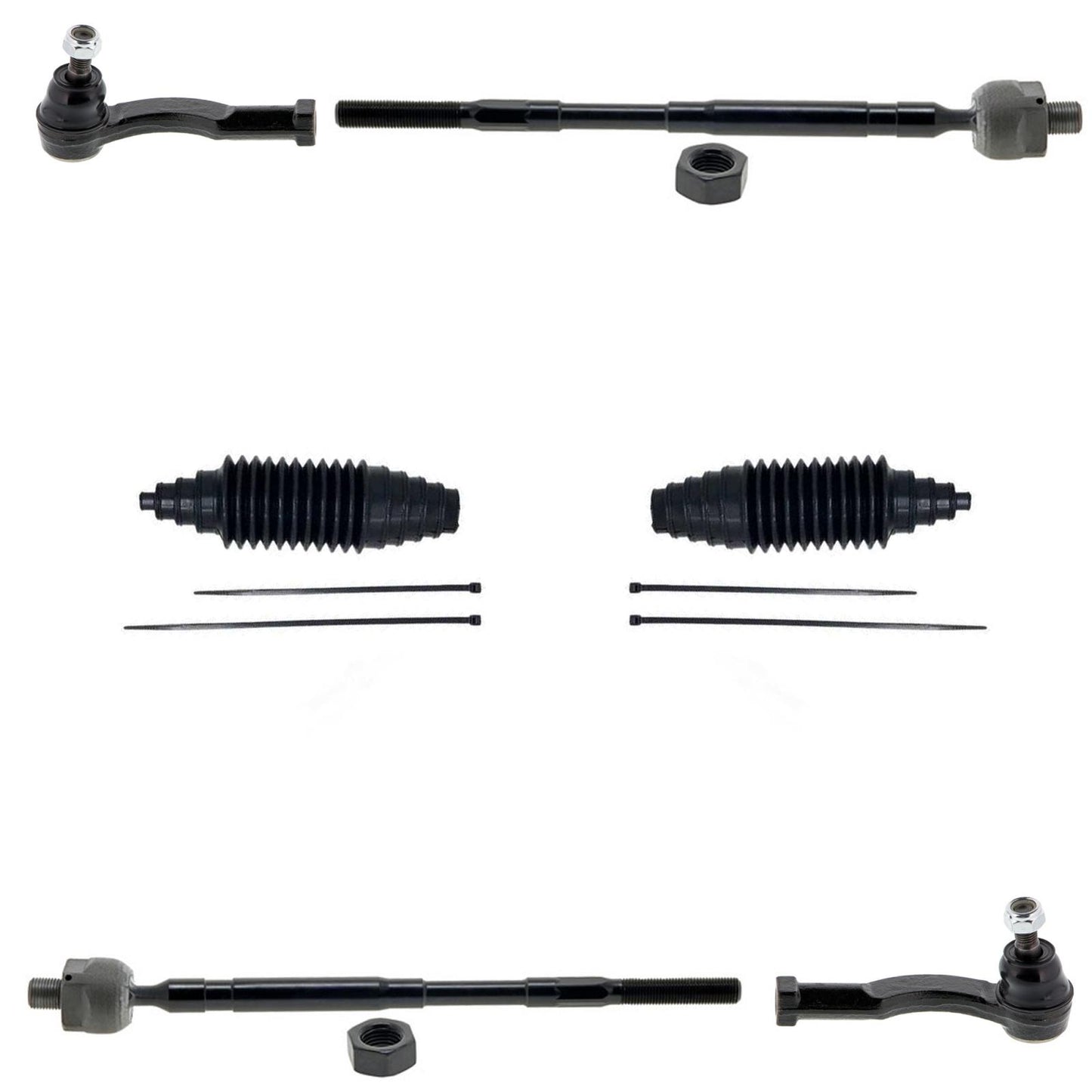 Inner and Outer Tie Rods for Subaru Outback Legacy 2015 2016 2017 2018 2019