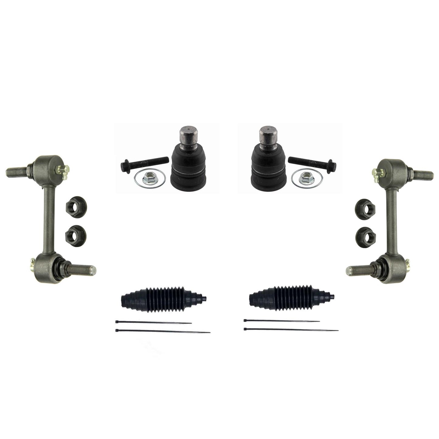 Ball Joints Tie Rods Stabilizer links for Ford Edge 2007 2010 2011 2012 2014