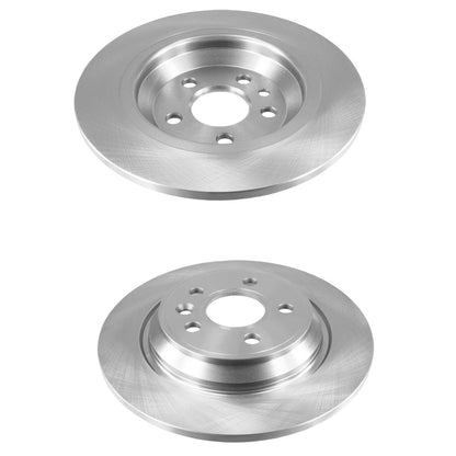 302MM Solid REAR Disc Brake Rotors & Brake Pads For Volvo S60 2011 2015 2018