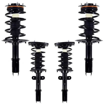 Front & Rear Complete Struts W/ Coil Spring for Chevrolet Impala 2004 2005