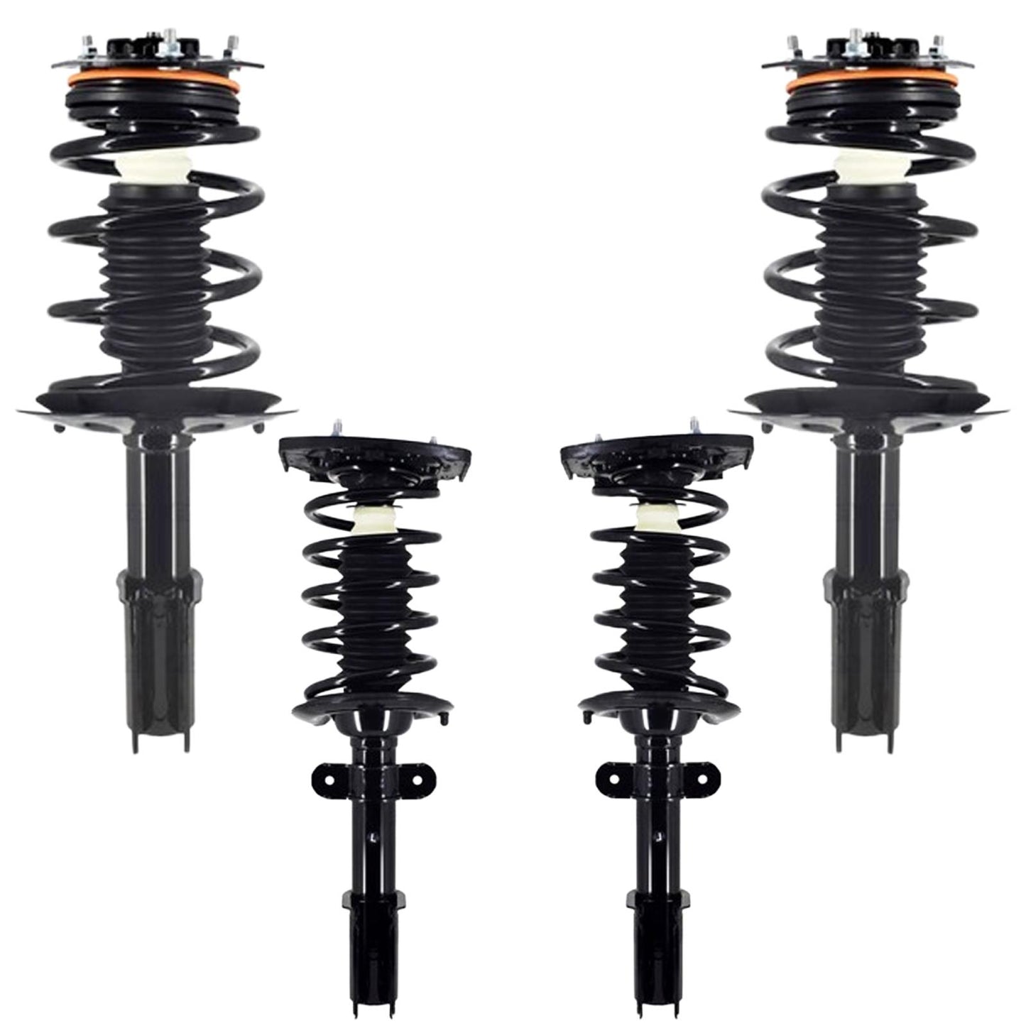 Front & Rear Complete Struts W/ Coil Spring for Chevrolet Impala 2006 2010 2013