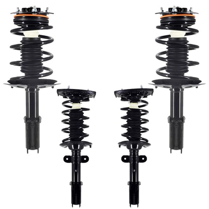 Front & Rear Complete Struts W/ Coil Spring for Chevrolet Impala 2006 2010 2013