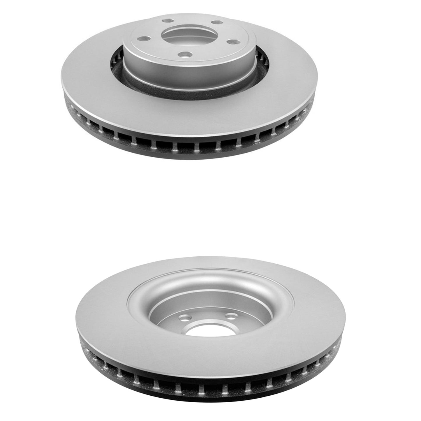 Front Coated Brake Disc Rotors Brake Pad Set for Ford Mustang EcoBoost 2024 2025