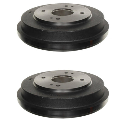 Rear Brake Drums Shoes & Hardware for Honda Accord 1990-2002 Models W/ Rear Drum