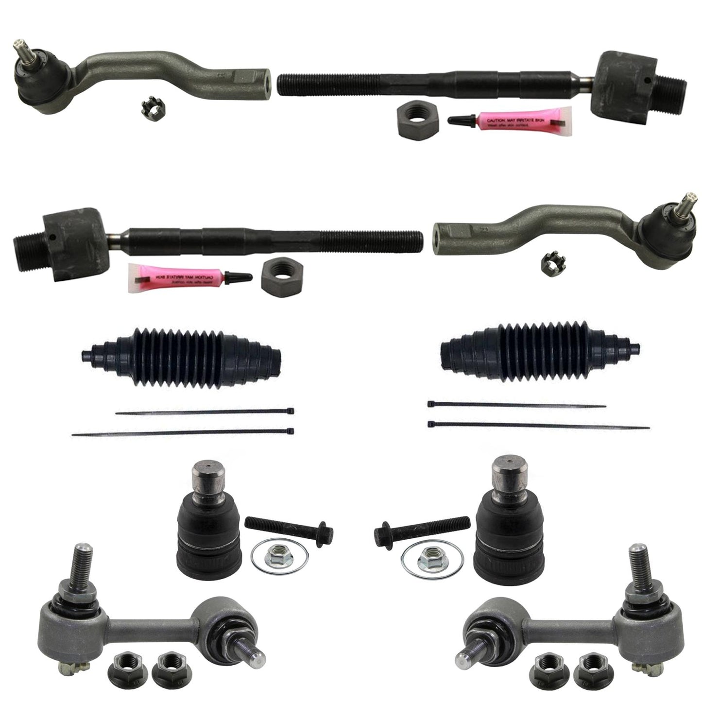Ball Joints Tie Rods Stabilizer links for Mazda CX9 CX-9 07 2010 2011 2012 2015