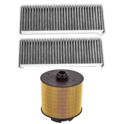 Cabin Air Filter & Engine Air Filter For Audi A6 Quattro 2005 2007 2010 2011