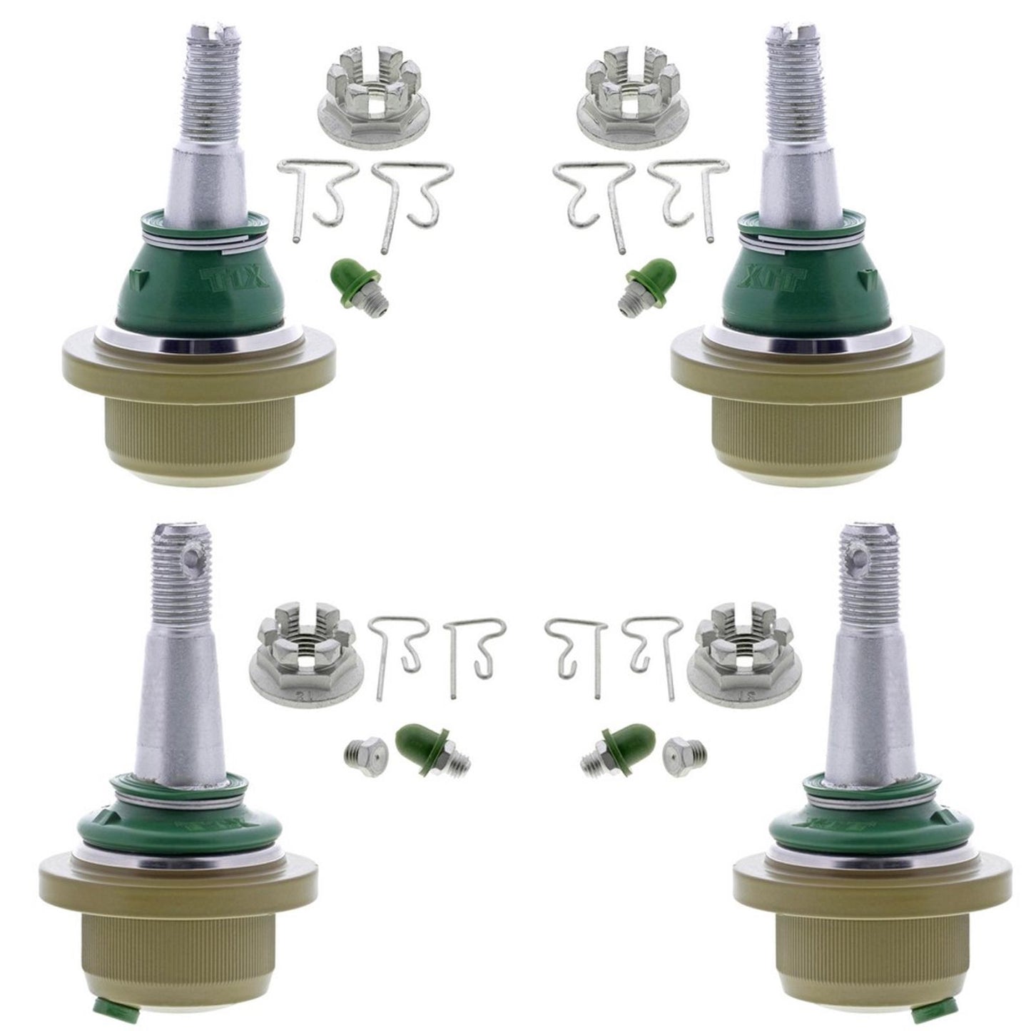 TTX Front Upper Lower Ball Joints for Jeep Wrangler 2019 2020 2021 2022 2025