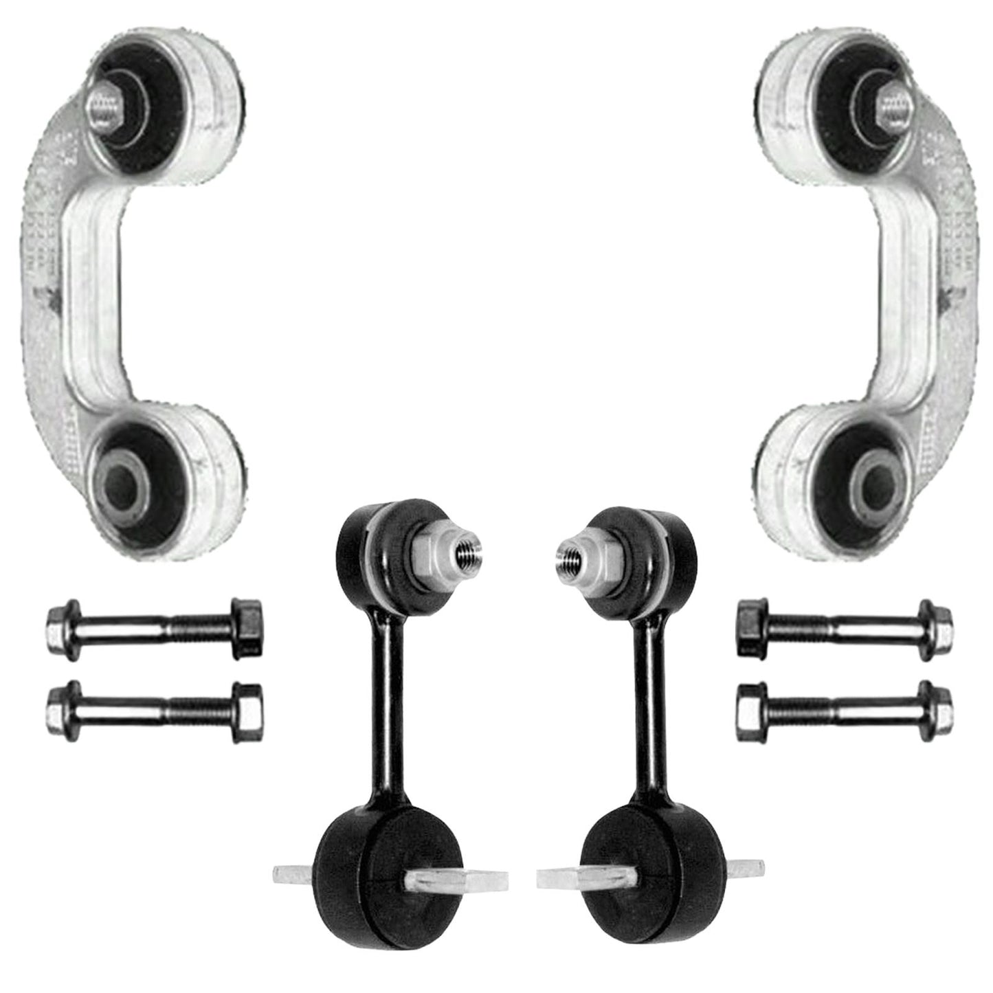 Front and Rear Sway Bar Stabilizer Links for Audi A4 A4 Quattro Sedan 2002-2009