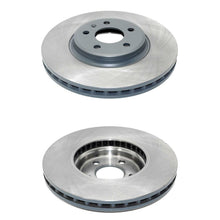 Front Coated Disc Brake Rotors & Ceramic Pads for Audi A4 Sedan 2009 2010 2011 - Photo 2