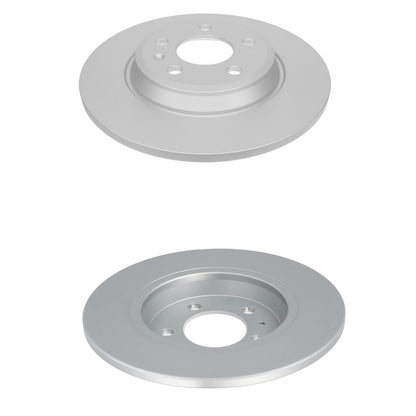 Rear Coated Disc Brake Rotors & Pads for Audi A4 Sedan 2017 2018 2019 2020