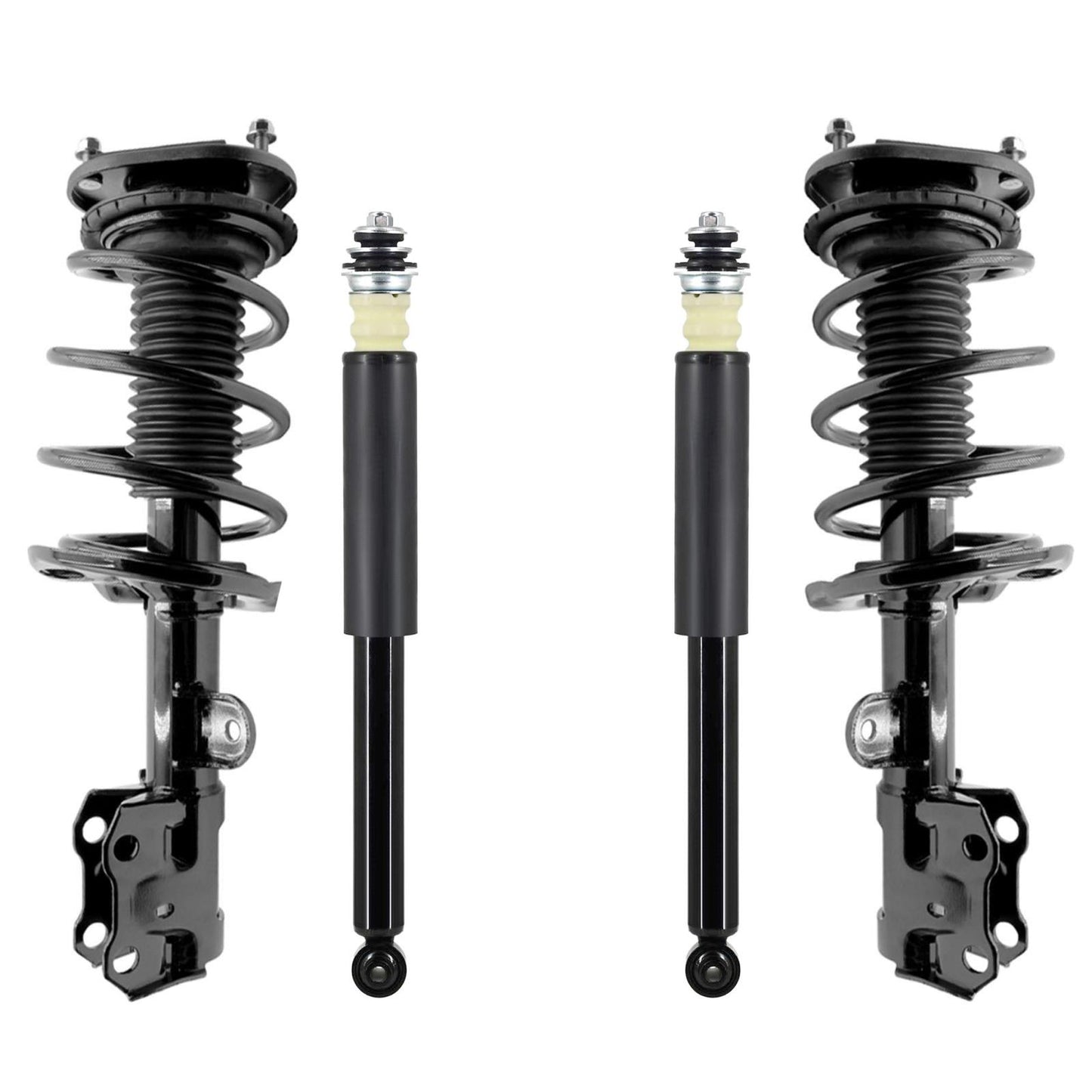 Front Coil Spring Struts Rear Shocks & Mounts For Lexus CT200H 2014 2015 2017