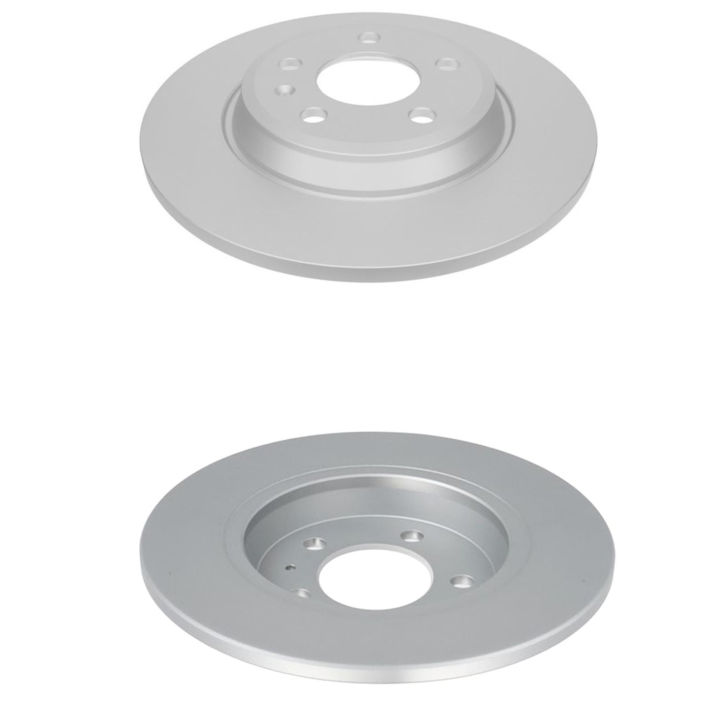 Rear Coated Disc Brake Rotors & Pads for Audi A4 Quattro 2021 2022 2023 2025