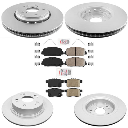 Pastillas de freno delanteras y traseras para Honda Accord 4 puertas Sedan Touring 16-17
