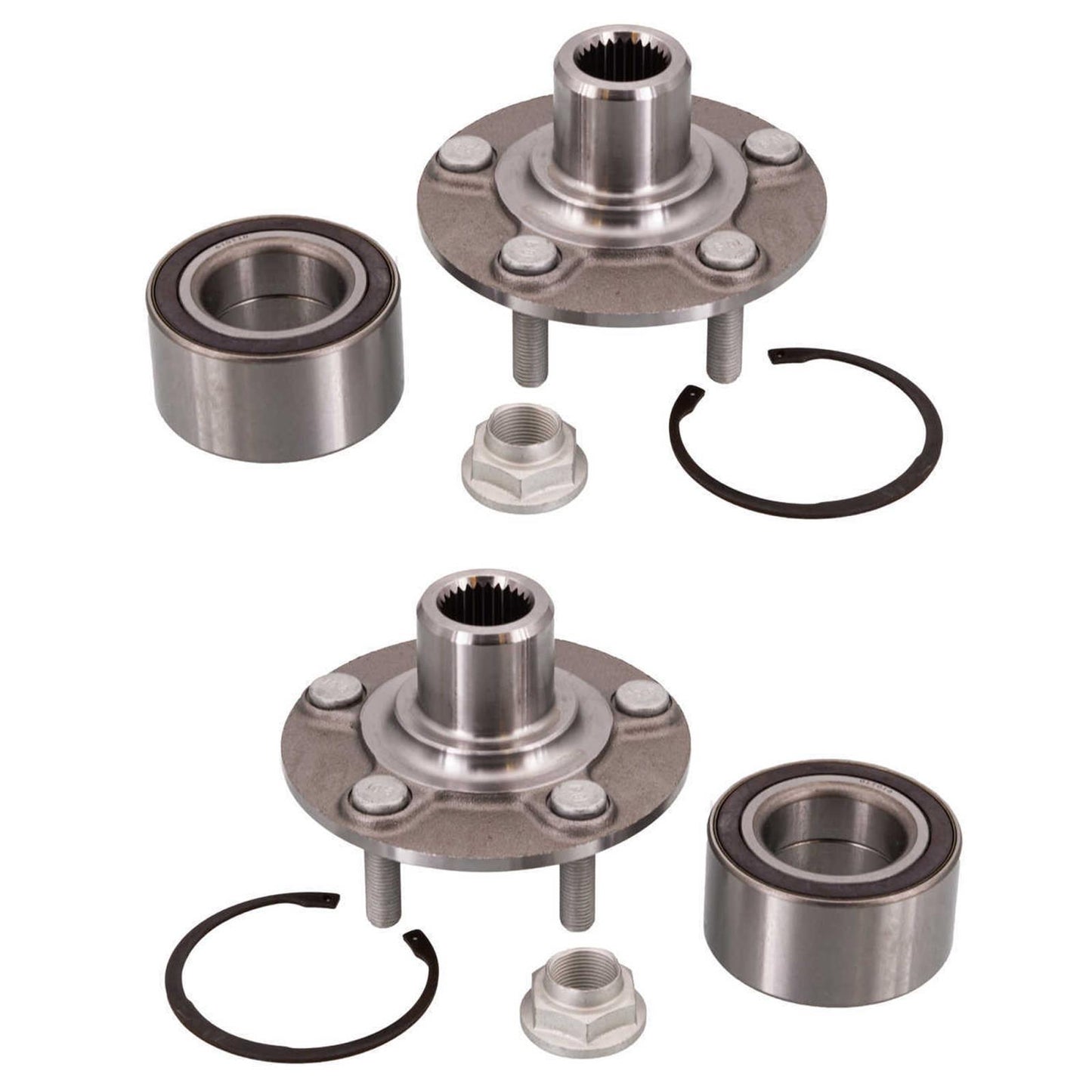 2 Front Hub & Hub Bearing Kit for Ford Escape 2013 2014 2015 2016 2017 2018 2019