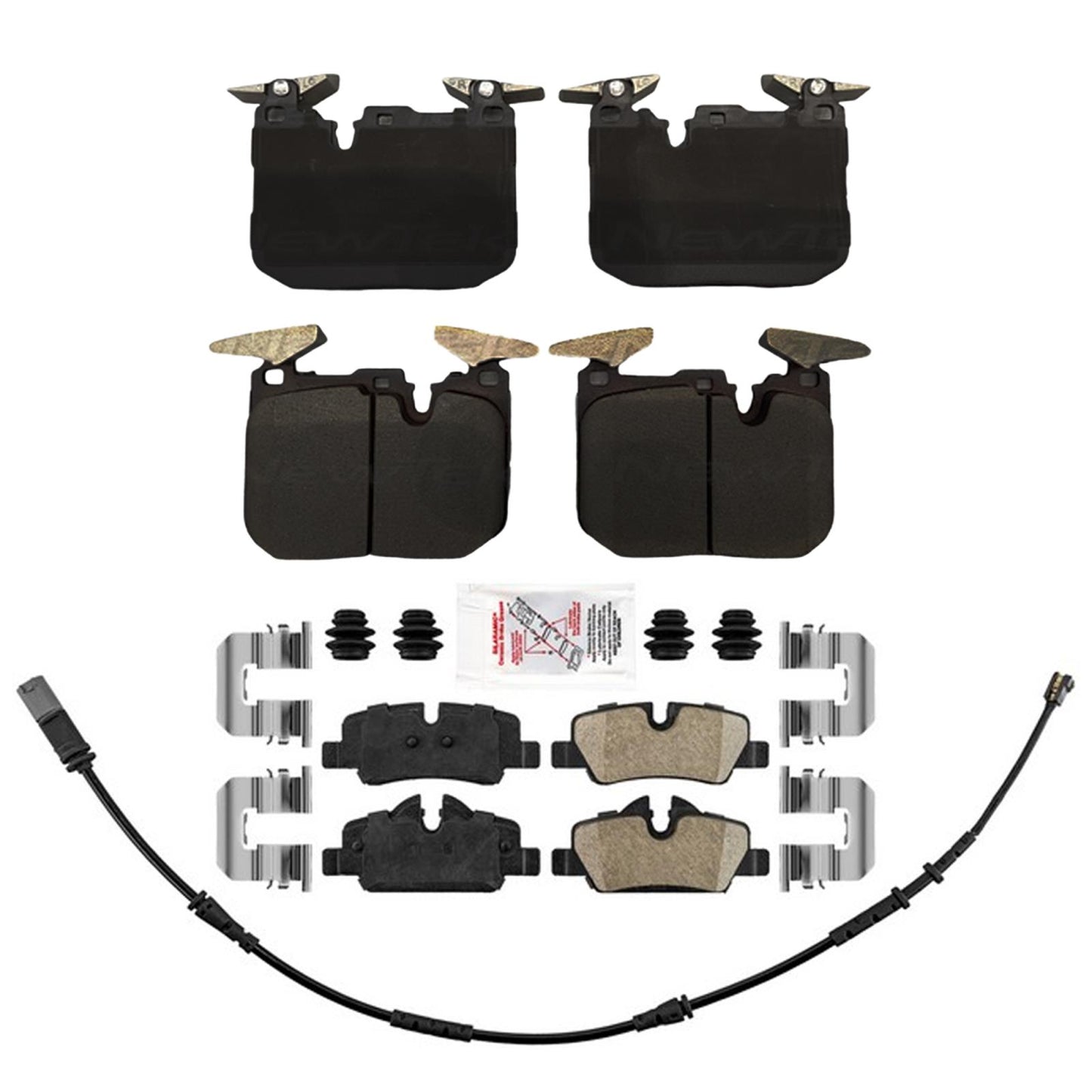 F&R Disc Brake Rotors & Disc Brake Pads For Cooper John Cooper Works 2020-2024
