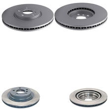 F&R Coated Disc Brake Rotors & EPS Brake Pads For BMW X1 xDrive 28i 2023-2025
