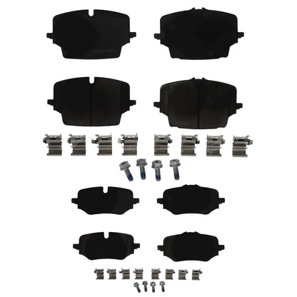 F&R Coated Disc Brake Rotors & EPS Brake Pads For BMW X1 xDrive 28i 2023-2025