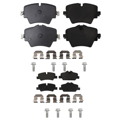 F&R Coated Disc Brake Rotors & EPS Brake Pads For Mini Cooper S 2022 2023 2024