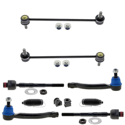 Front Lower Ball Joints And Control Arms Tie Rods For Honda Pilot 2009 2012 2015
