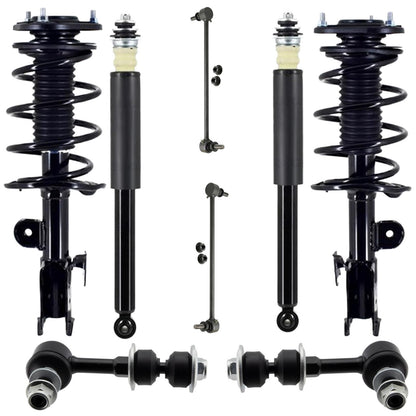 Front Coil Spring Struts Rear Shocks & Mounts For Lexus CT200H 2014 2015 2017
