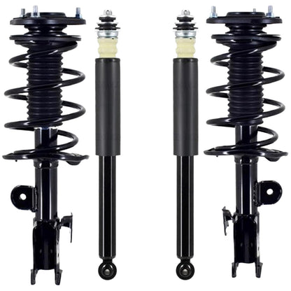 Front Coil Spring Struts Rear Shocks & Mounts For Lexus CT200H 2014 2015 2017