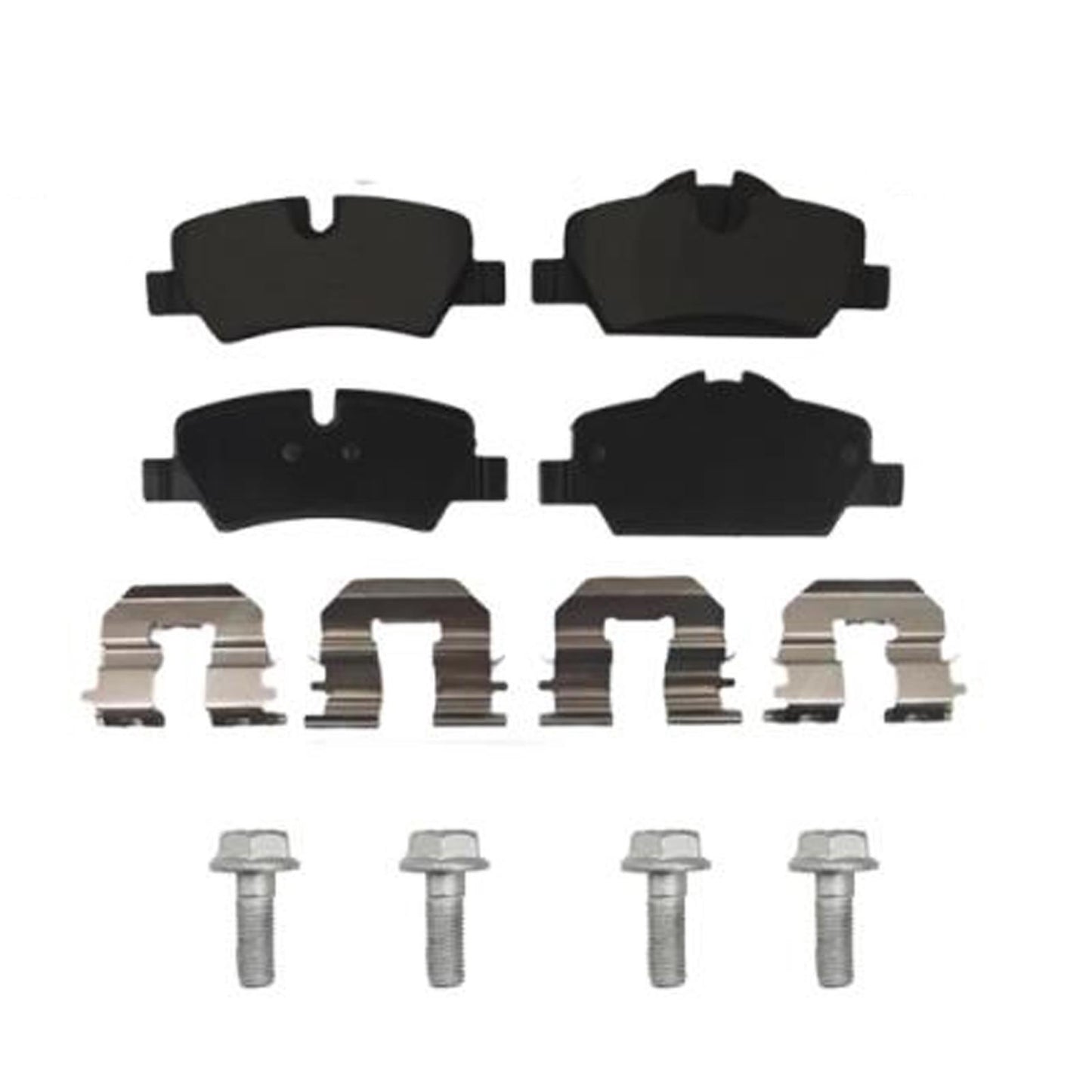 Rr Coated Disc Brake Rotors & EPS Brake Pads For Mini Cooper 2016 2022 2023 2024