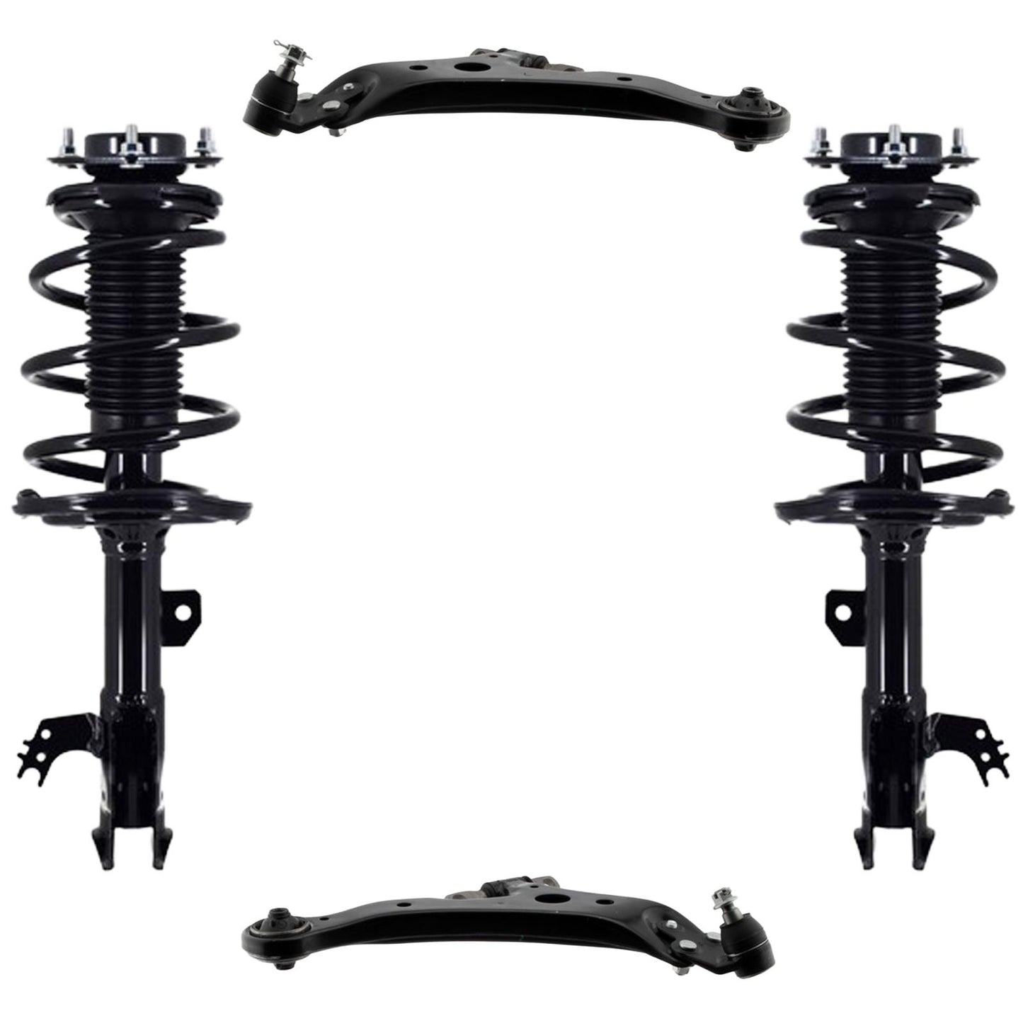 Frt Coil Spring Struts Control Arms Tie Rods For Toyota Avalon 2016-2018 Limited