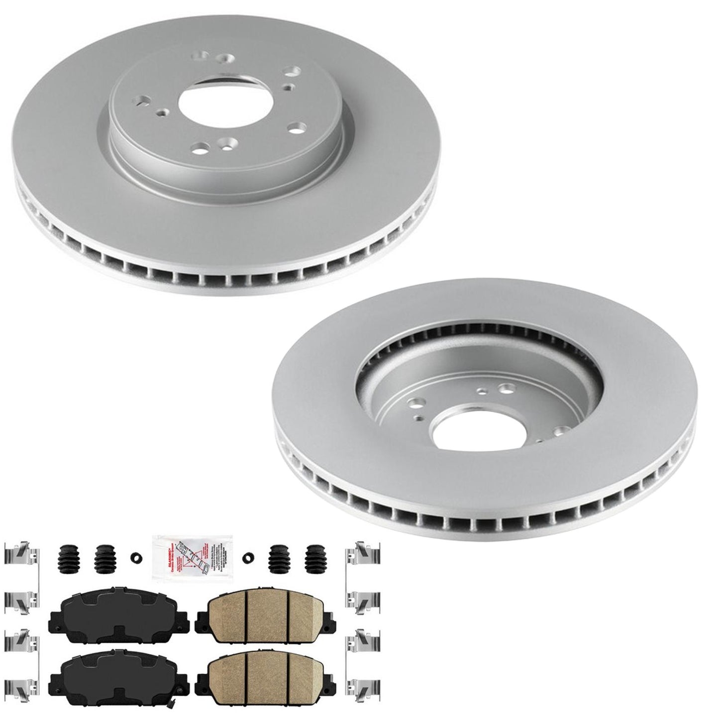 Ft Improved Coated Disc Brake Rotors Brake Pads For Honda Accord Hybrid 14-17