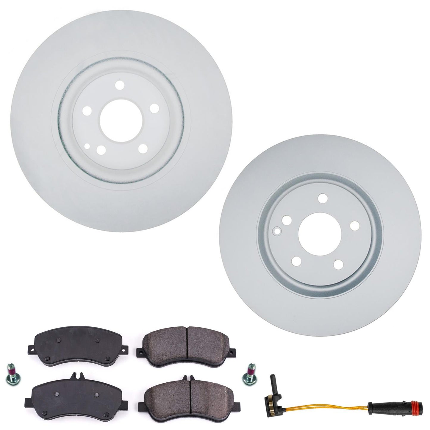 Front Carbon Coated Brake Rotors & EPS Brake Pads For GLK350 2010 2012 13 2015
