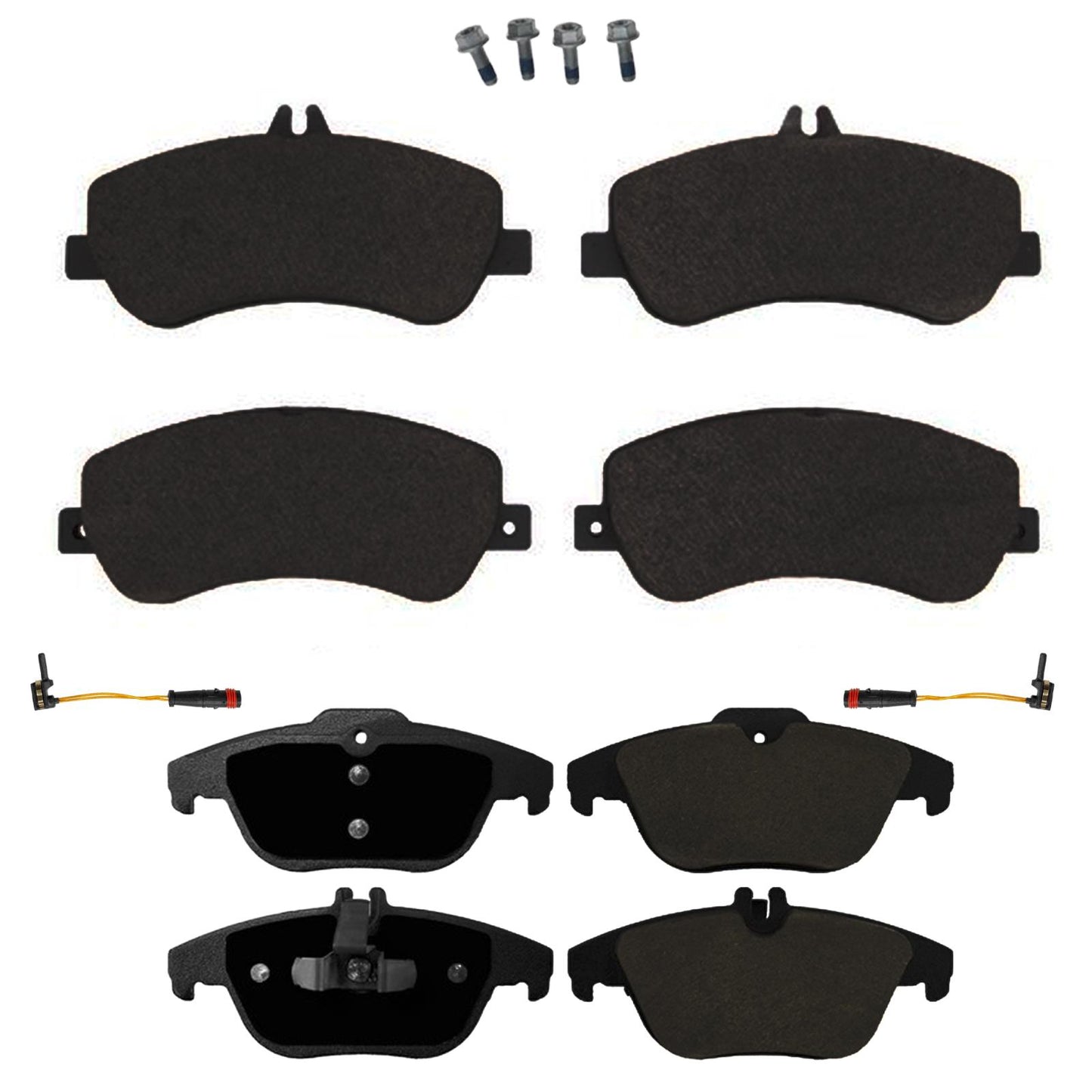 Front & Rear EPS R90 Certified Brake Pads For Mercedes Benz GLK350 2010-2015