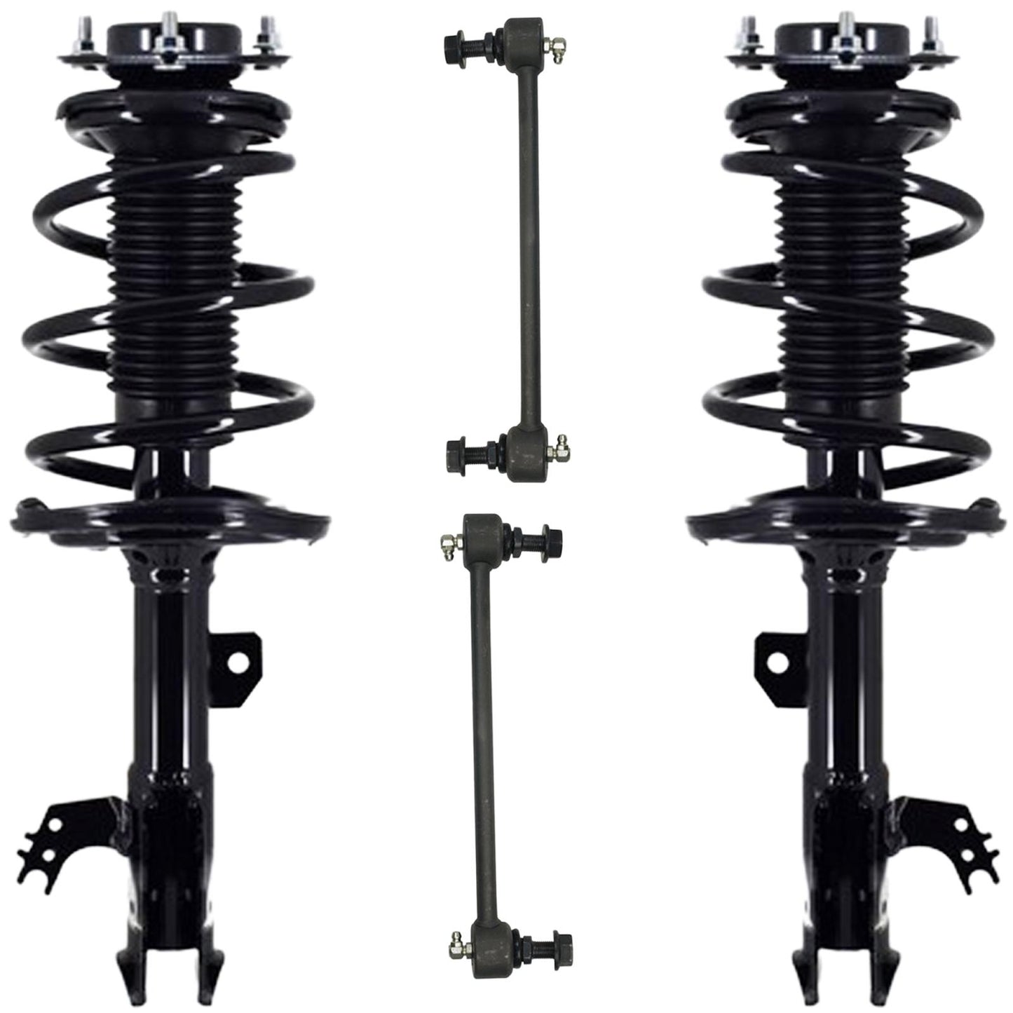 Front Coil Spring Struts Sway Bar Links For Toyota Avalon 2016 2017 2018 Limited