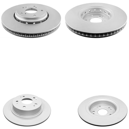 Improved Coated Disc Brake Rotors Brake Pads For Honda Accord Touring 16-17 3.5L