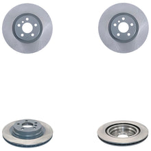 F&R Coated Disc Brake Rotors & EPS Brake Pads For BMW X2 28i 2.0L 2018 2020 2023