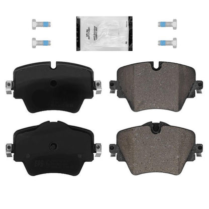 Frt Coated Disc Brake Rotors & EPS Brake Pads For BMW X2 28i 2.0L 2018 2020 2023